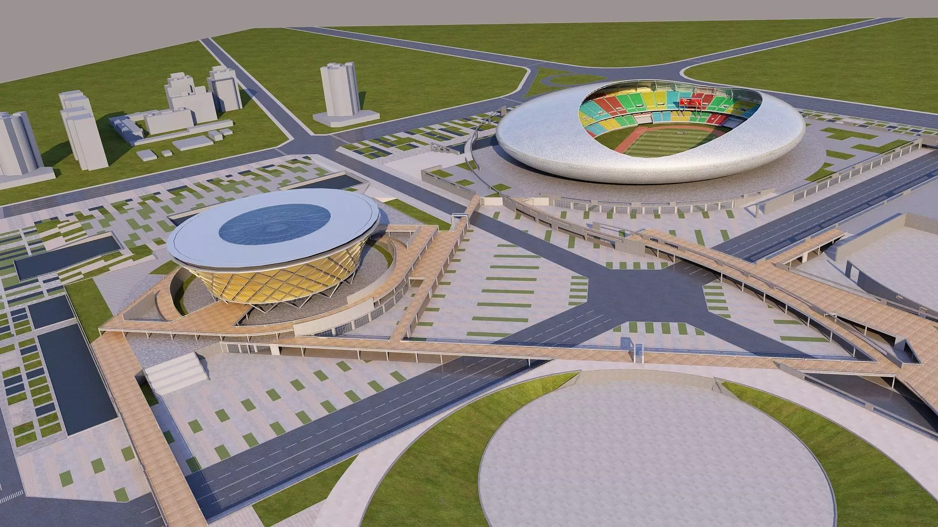 Stadium 2 3D model_0