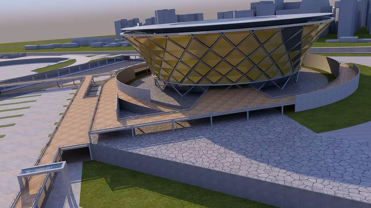 Stadium 2 3D model_11