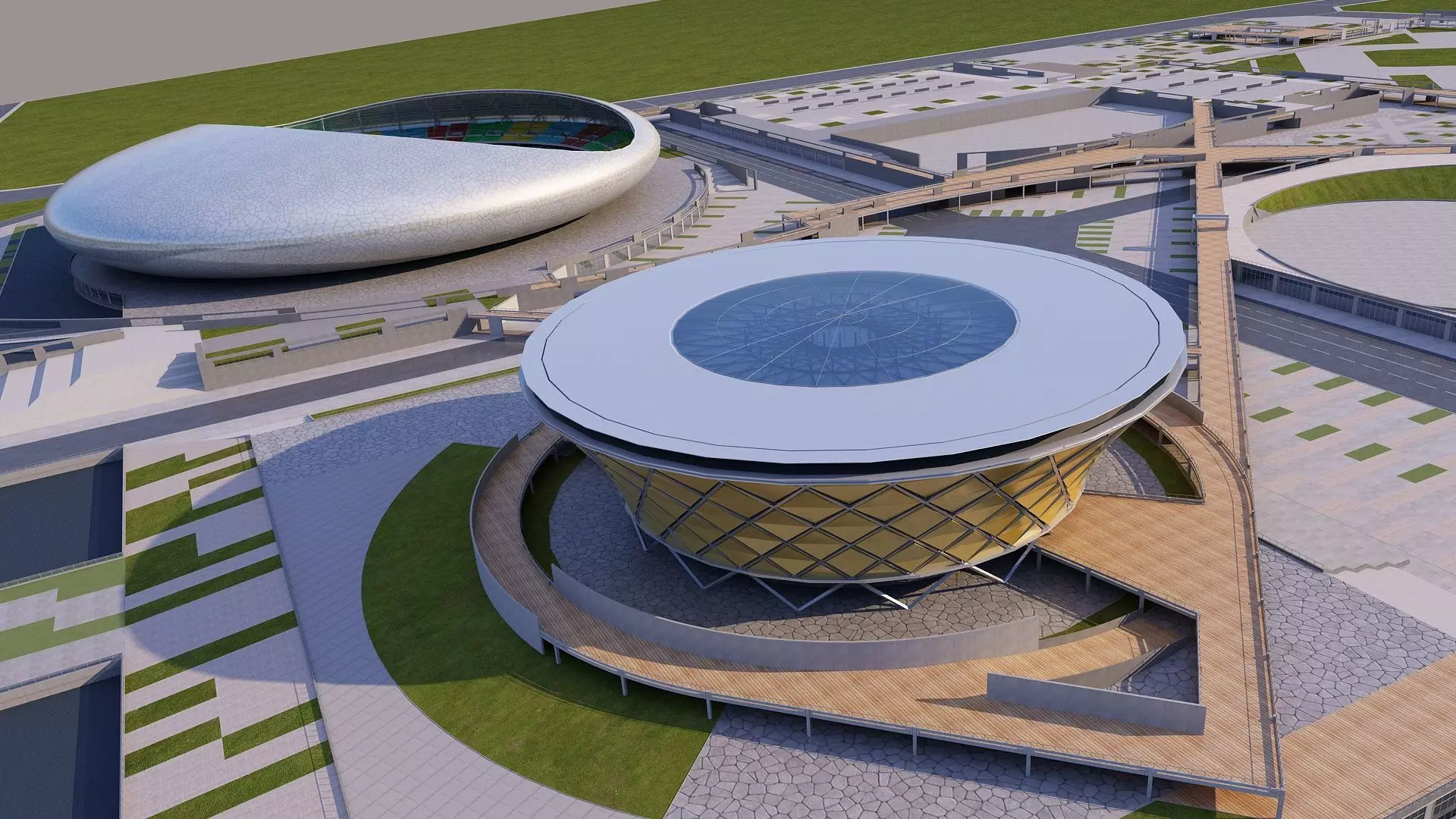 Stadium 2 3D model_4