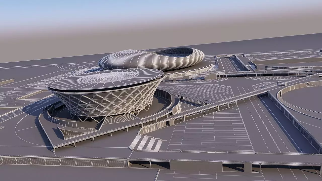 Stadium 2 3D model_16