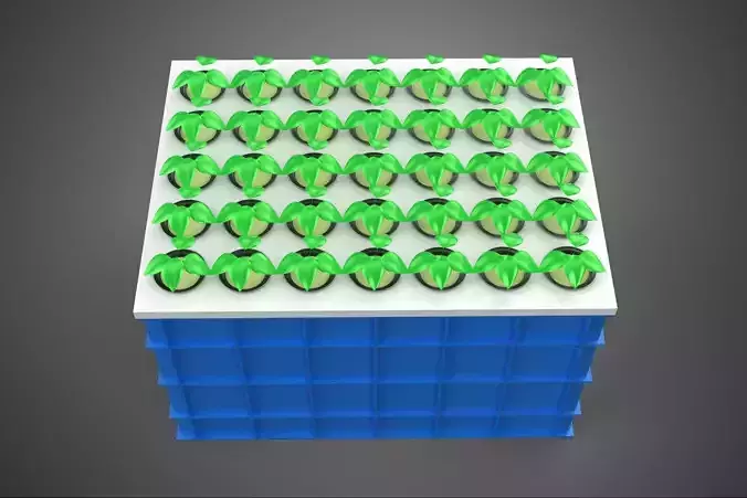 AEROPONICS BOX GRID SEEDLING PLANT ROOT TRAY CULTIVATION GARDEN