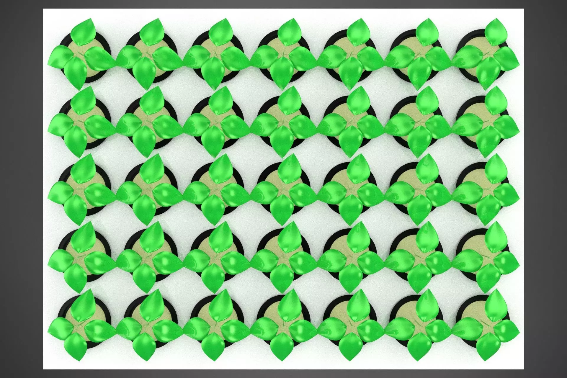 AEROPONICS BOX GRID SEEDLING PLANT ROOT TRAY CULTIVATION GARDEN 3D model_15