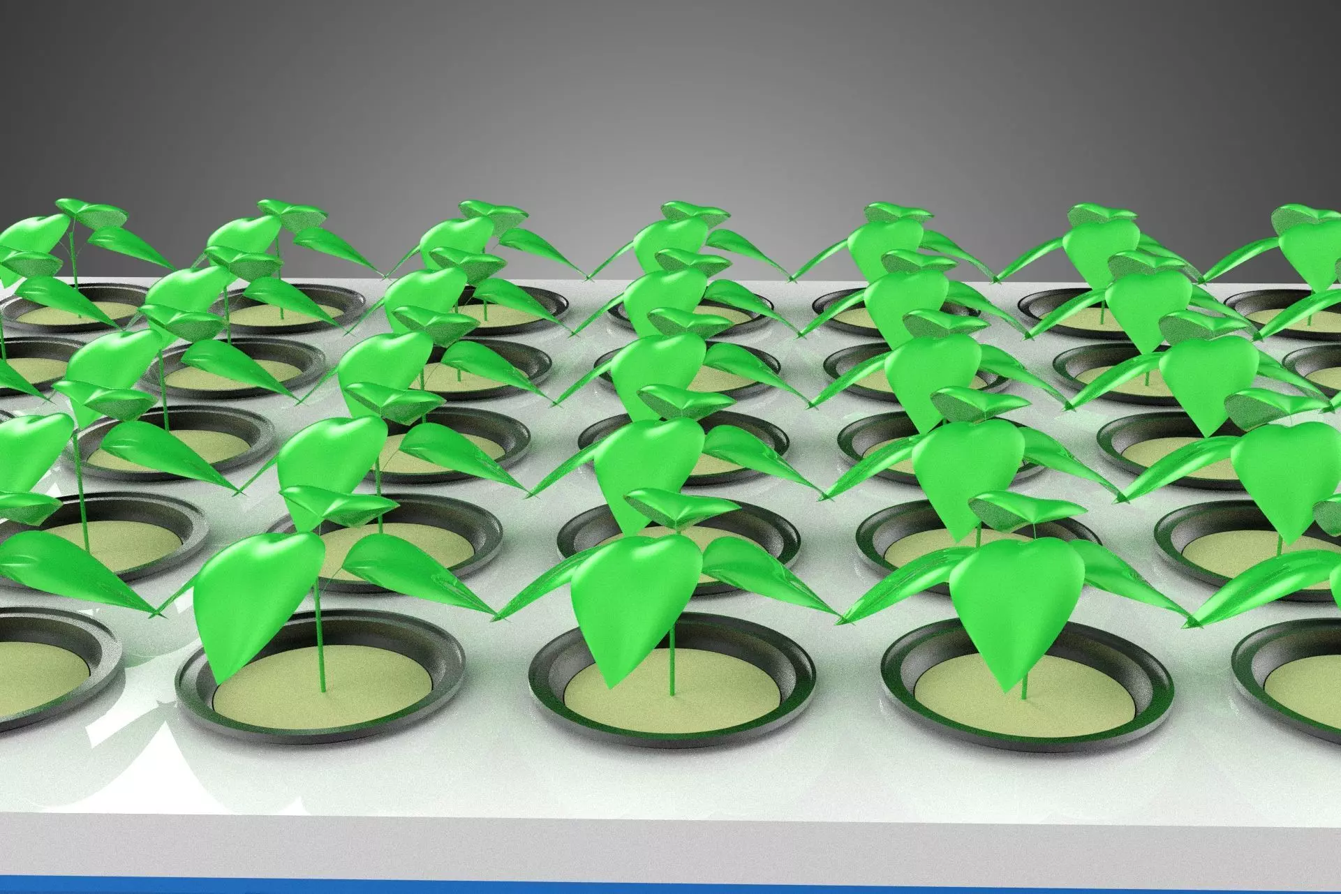 AEROPONICS BOX GRID SEEDLING PLANT ROOT TRAY CULTIVATION GARDEN 3D model_18