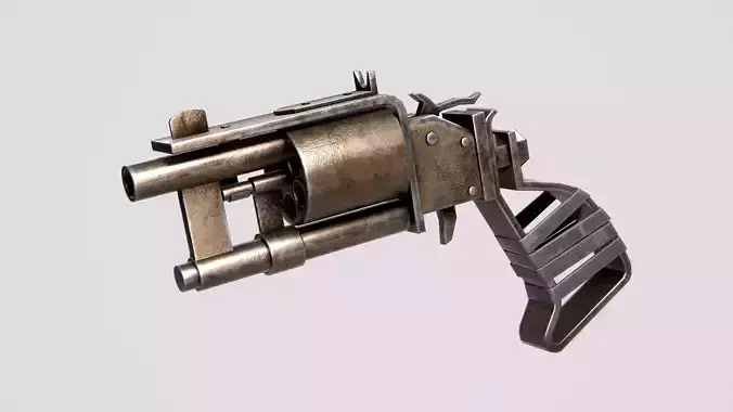 Fallout Pipe Revolver
