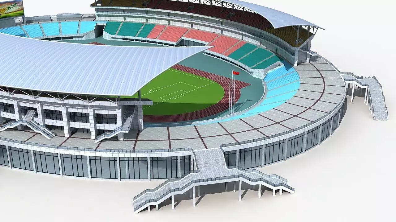 Gymnasium 2 3D model_9