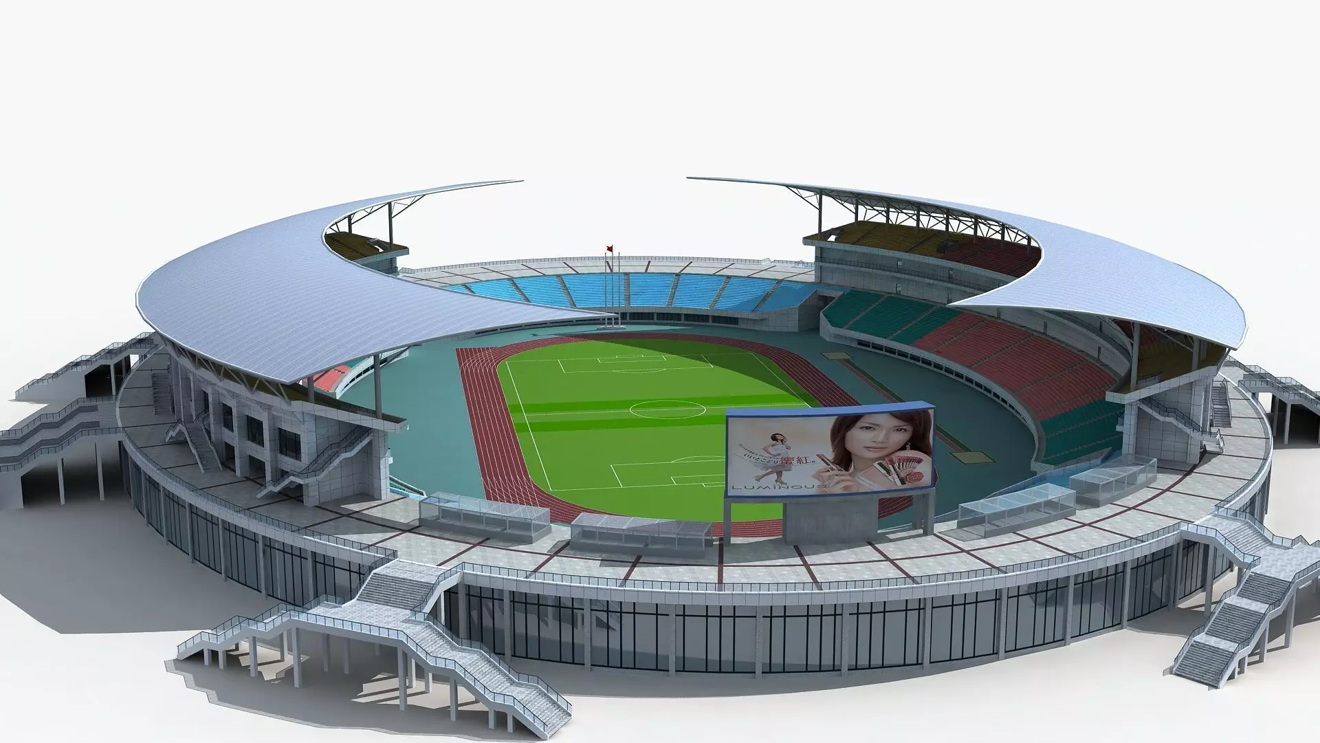 Gymnasium 2 3D model_3