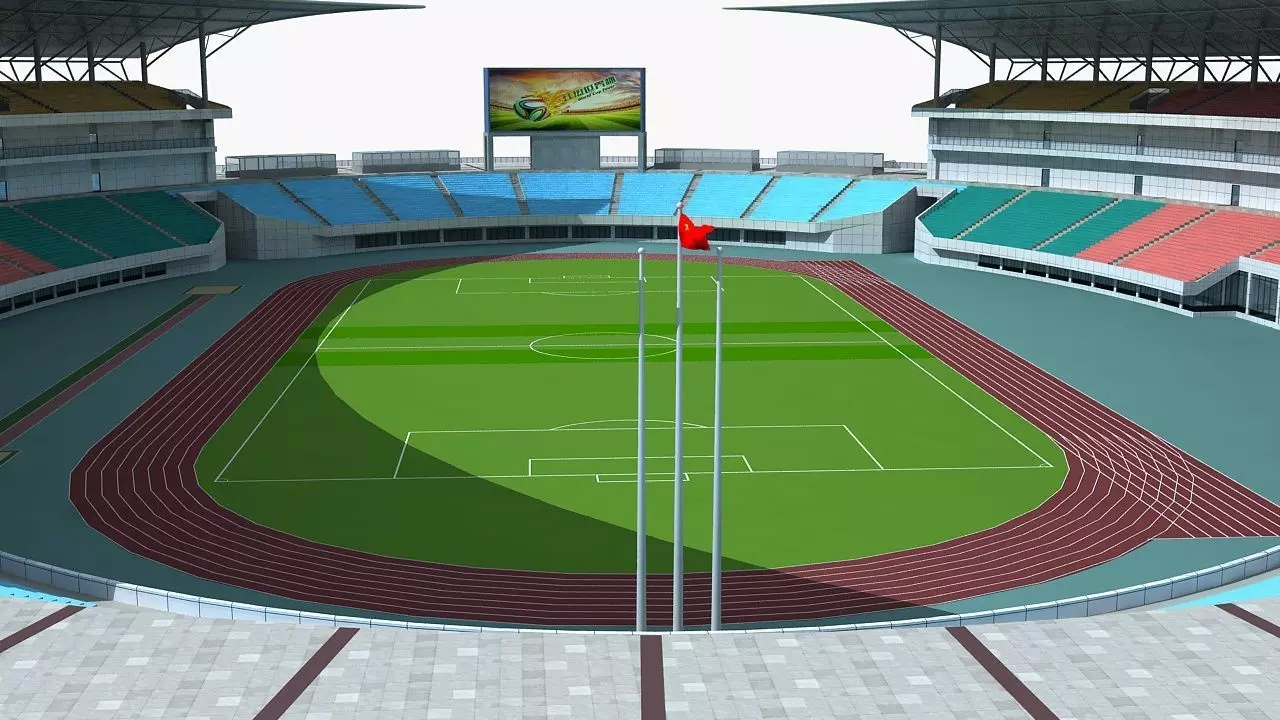 Gymnasium 2 3D model_7