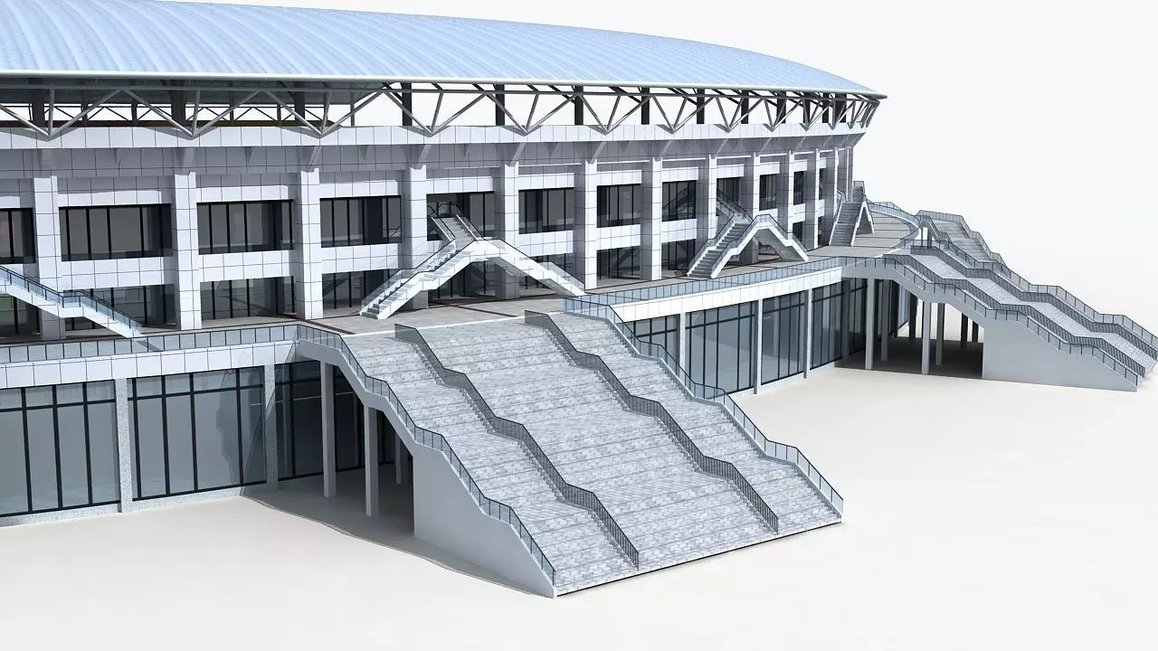 Gymnasium 2 3D model_8