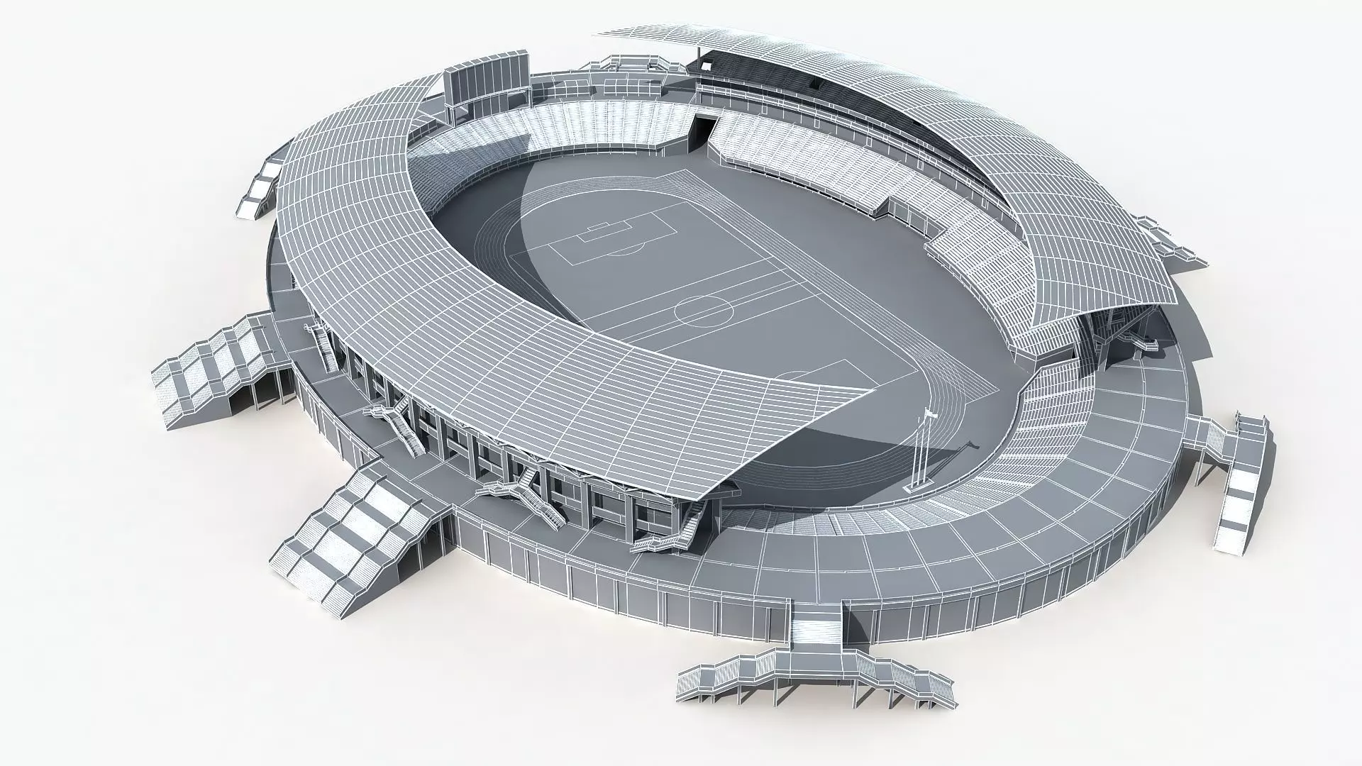 Gymnasium 2 3D model_12