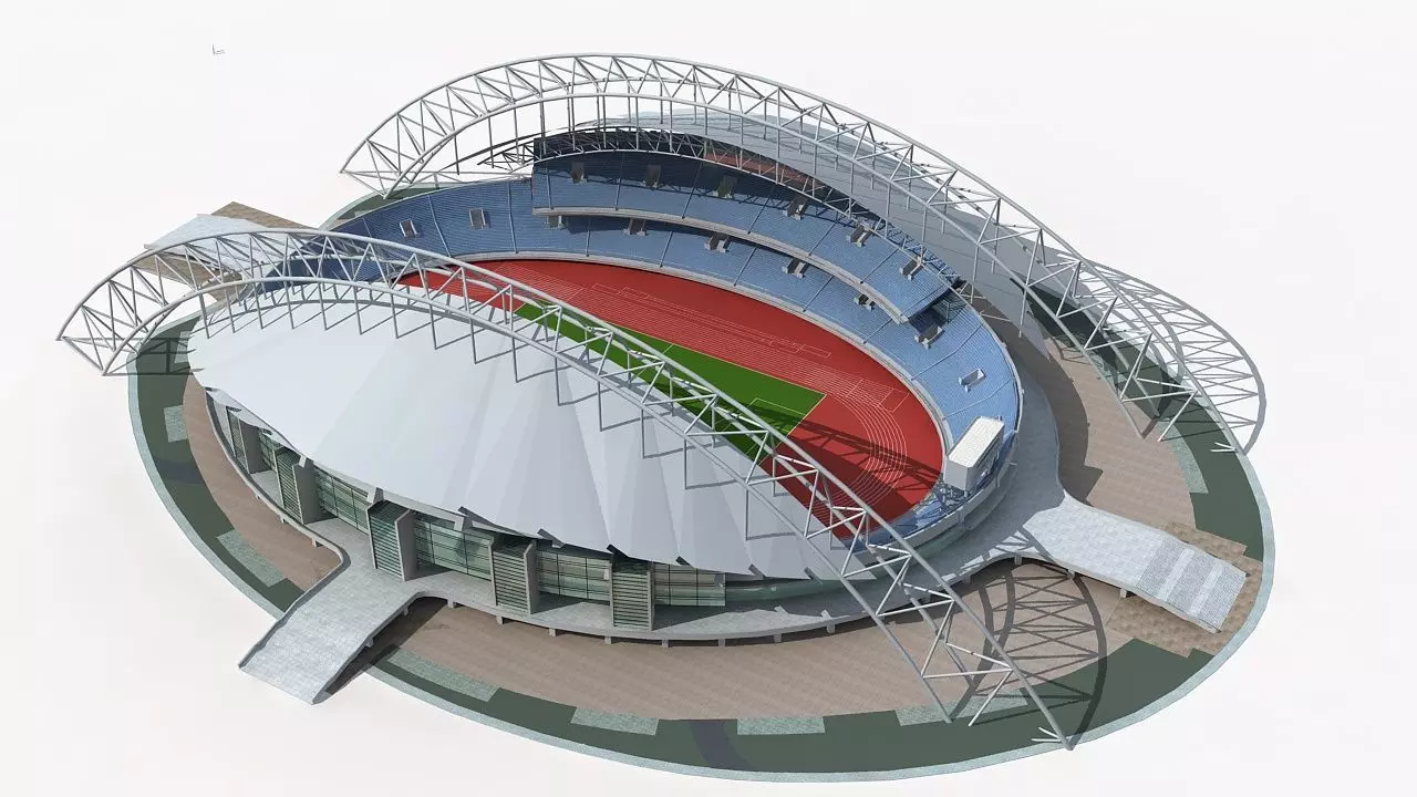 Gymnasium 4 3D model_1