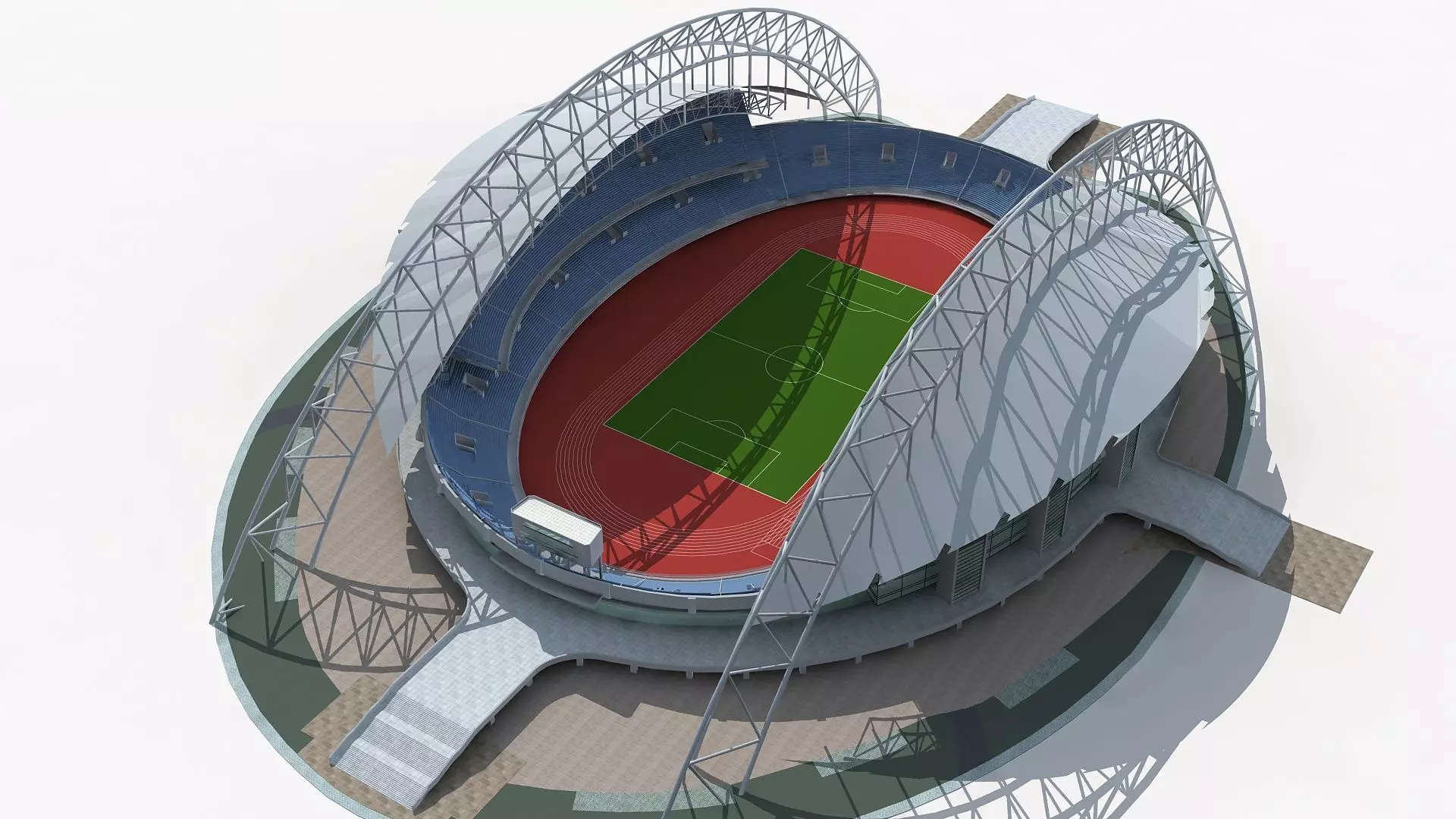 Gymnasium 4 3D model_0