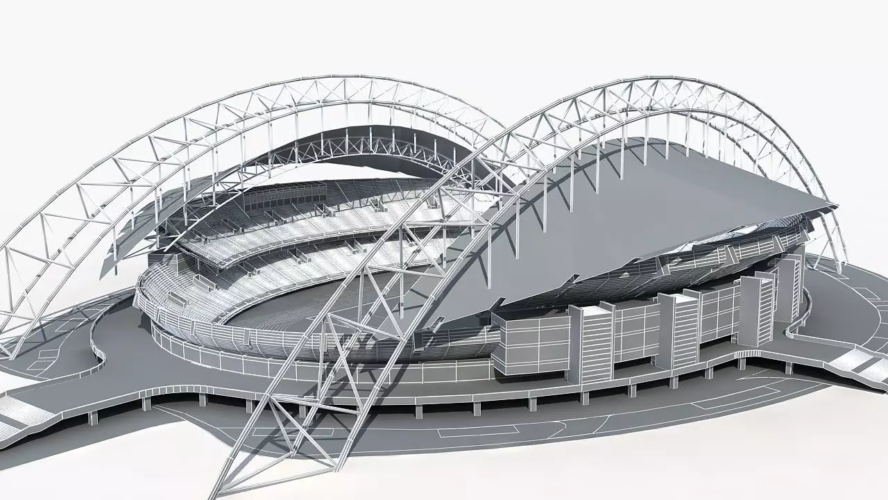 Gymnasium 4 3D model_17