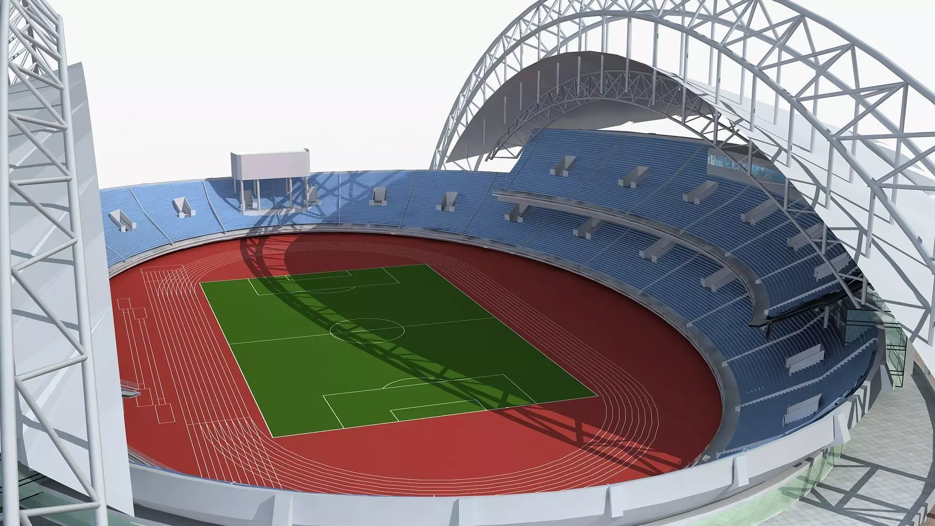 Gymnasium 4 3D model_5