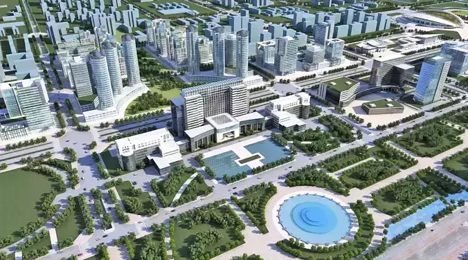 Urban Cityscape Masterplan