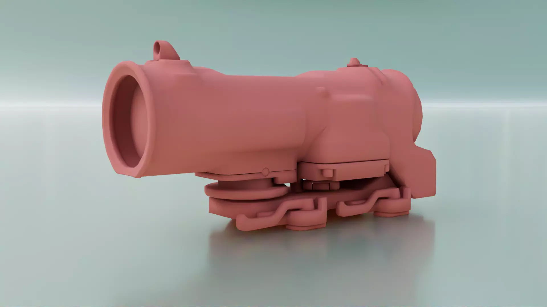 Elcan SpecterDR Low-poly 3D model_7