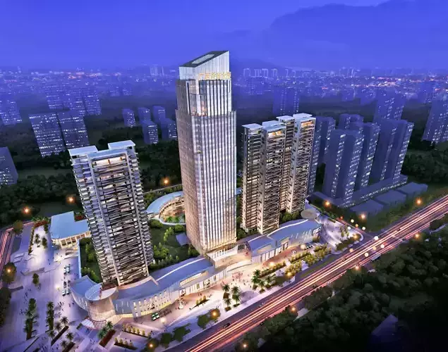 Mixed-Use Skyscraper Complex