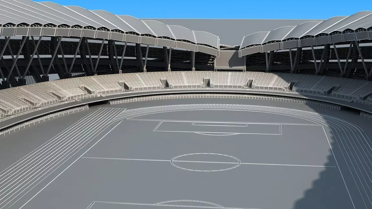 Gymnasium 5 3D model_16