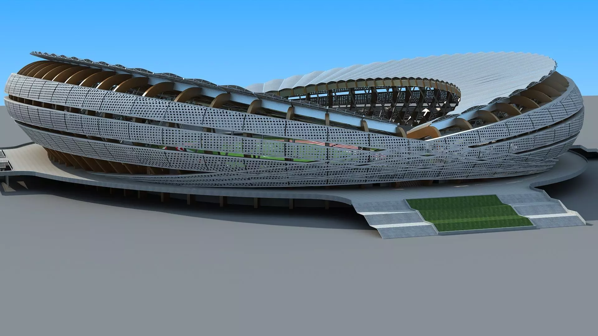 Gymnasium 5 3D model_5