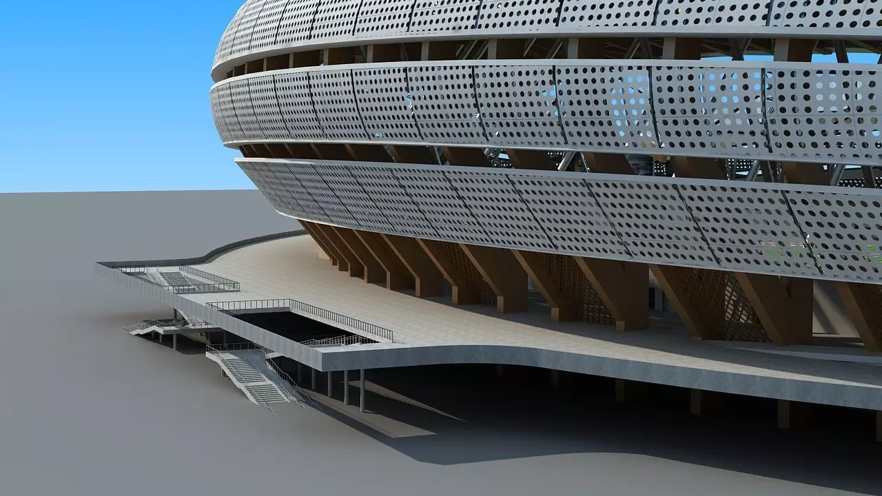 Gymnasium 5 3D model_10