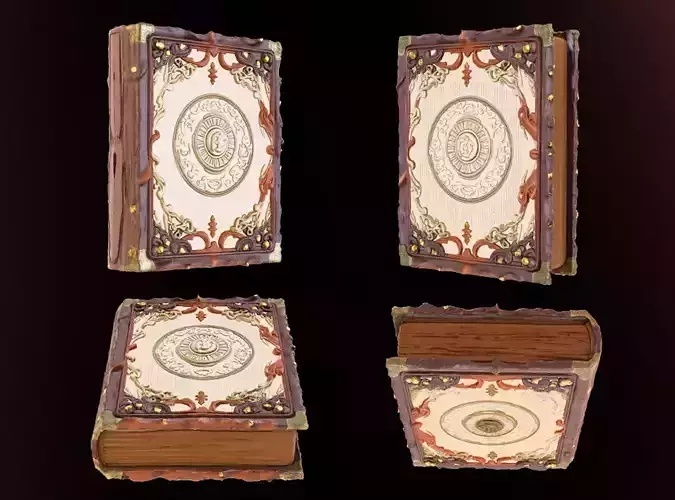 Ornate Ancient Book