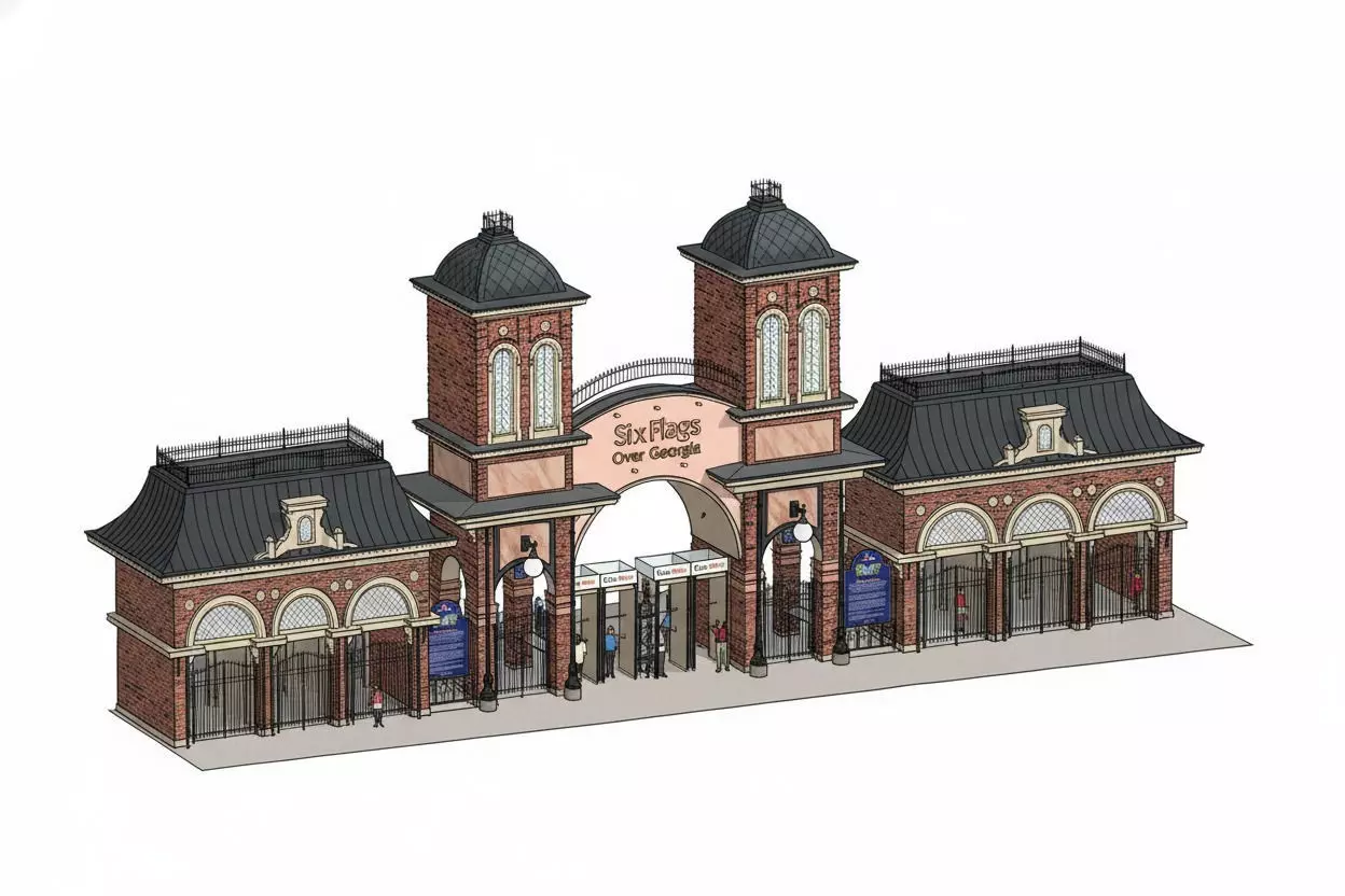 six flags over georgia Free 3D print model_0