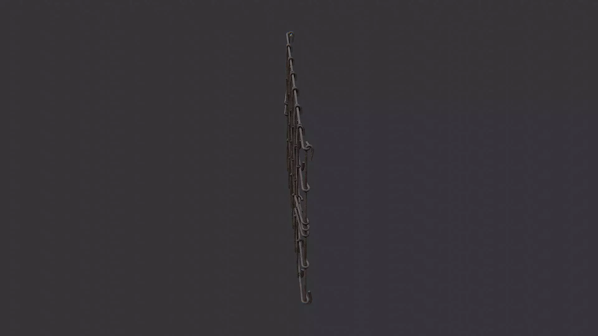 Rebar Wall Grid Panel Low-poly 3D model_3