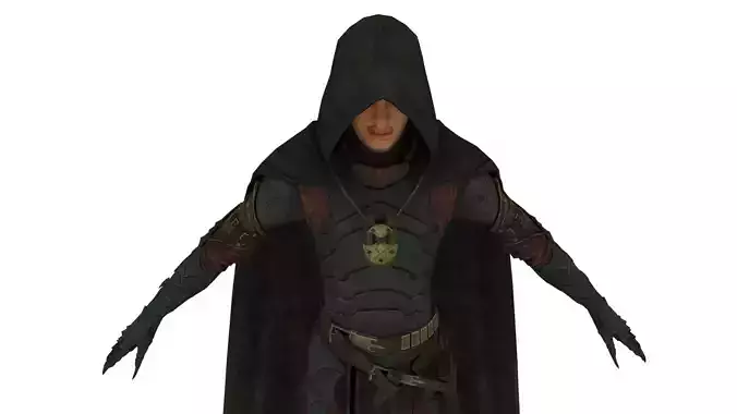  Warrior 3D Character