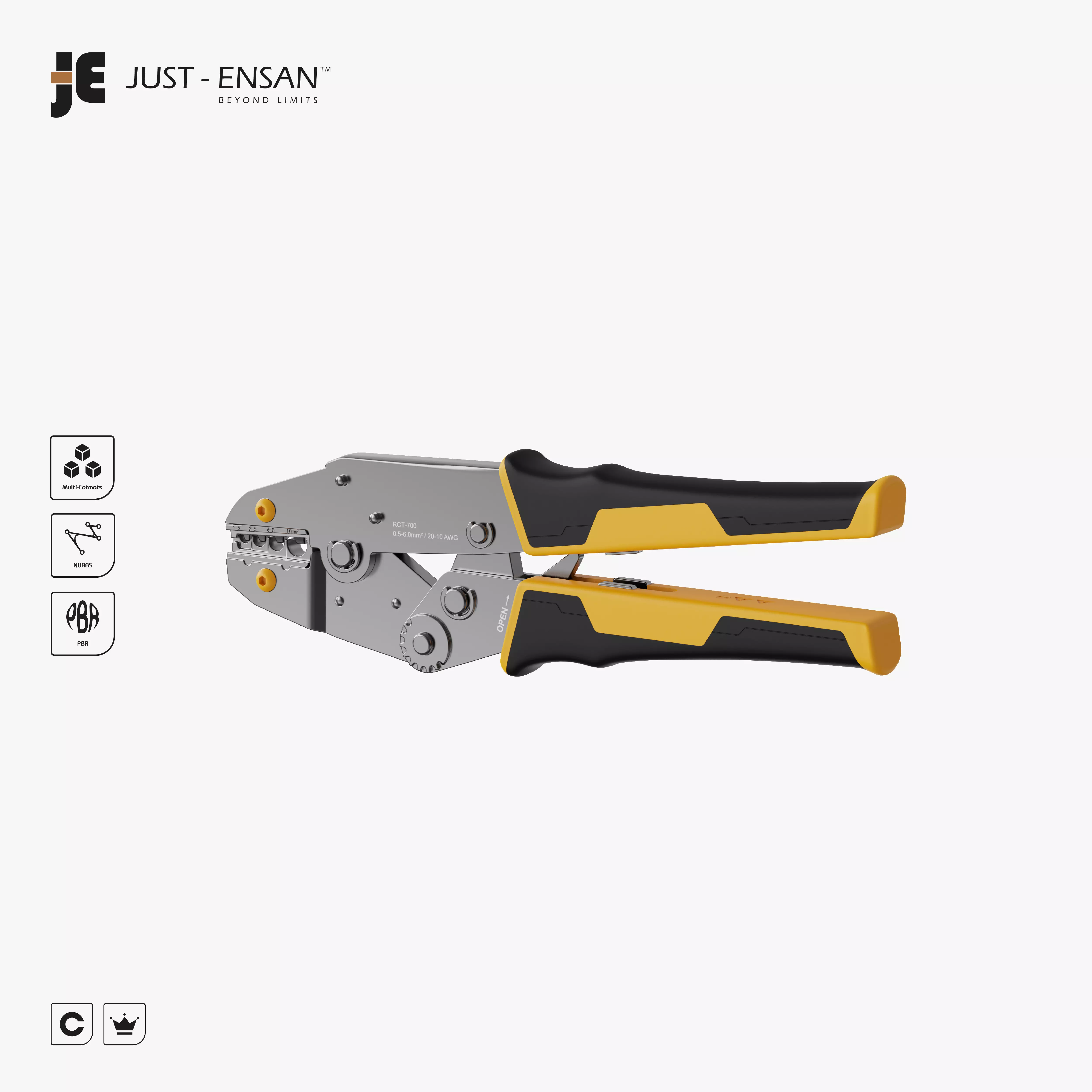 Ratchet Crimping Tool 3D model_0