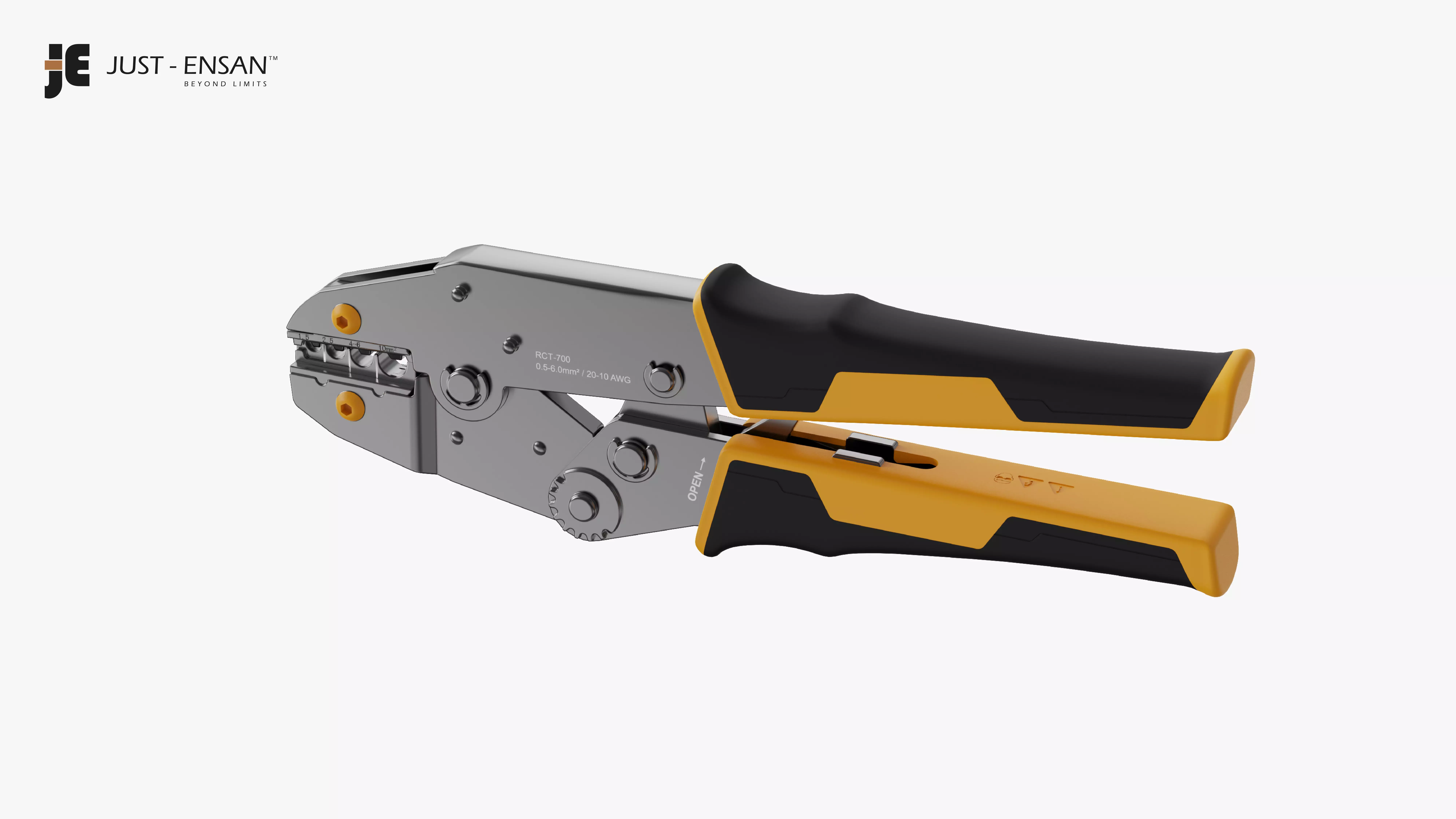 Ratchet Crimping Tool 3D model_5