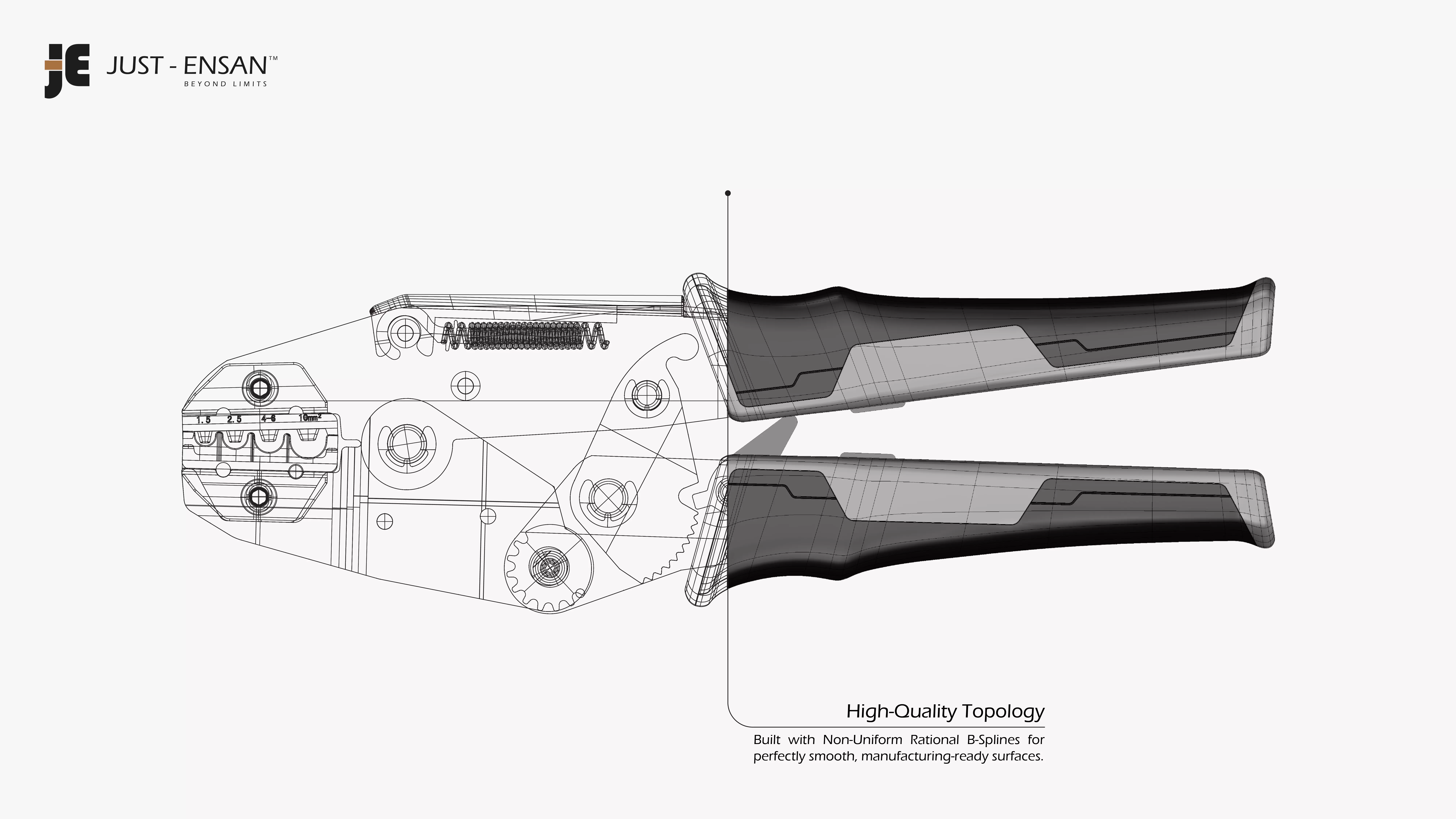 Ratchet Crimping Tool 3D model_2