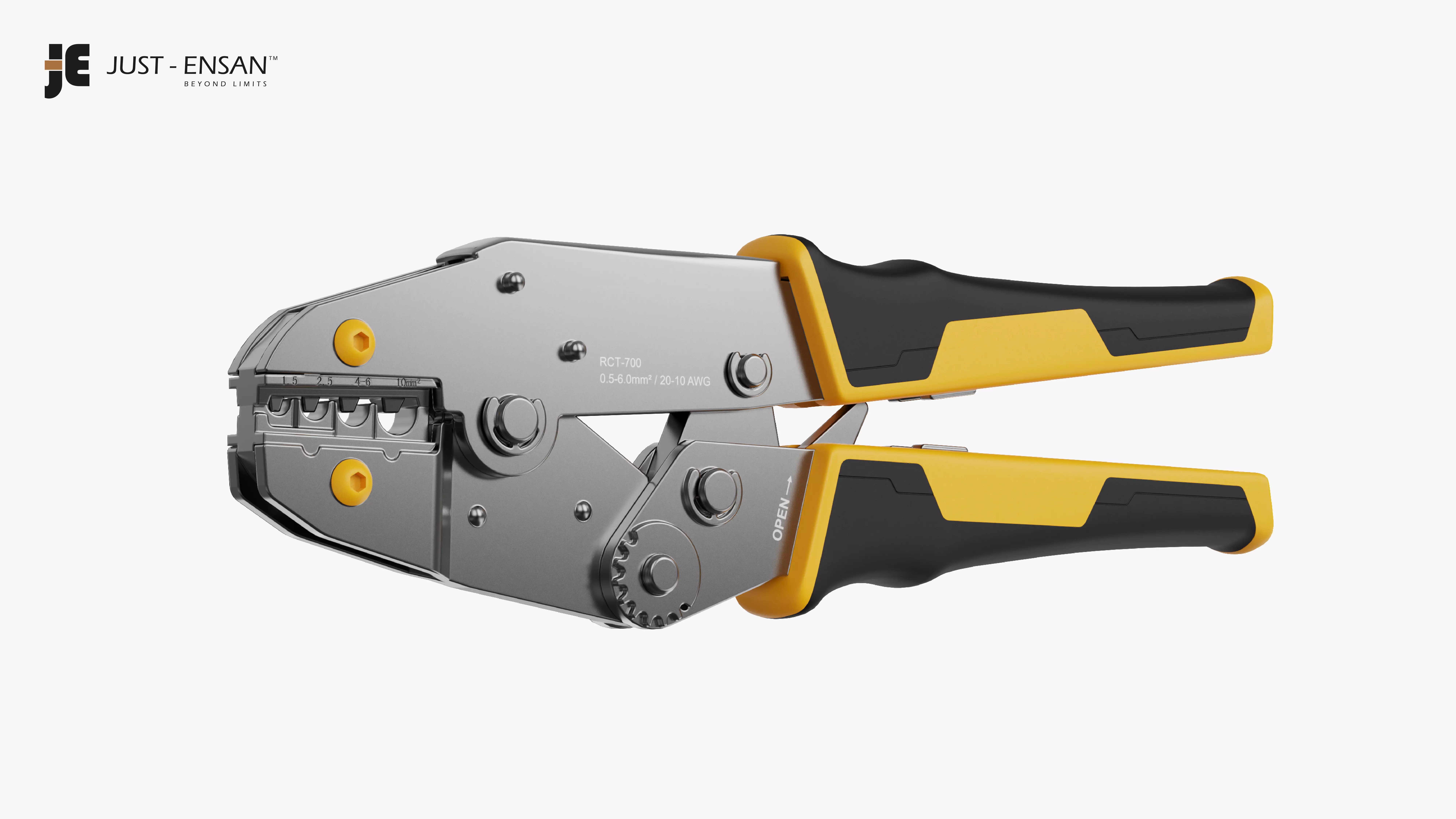 Ratchet Crimping Tool 3D model_4