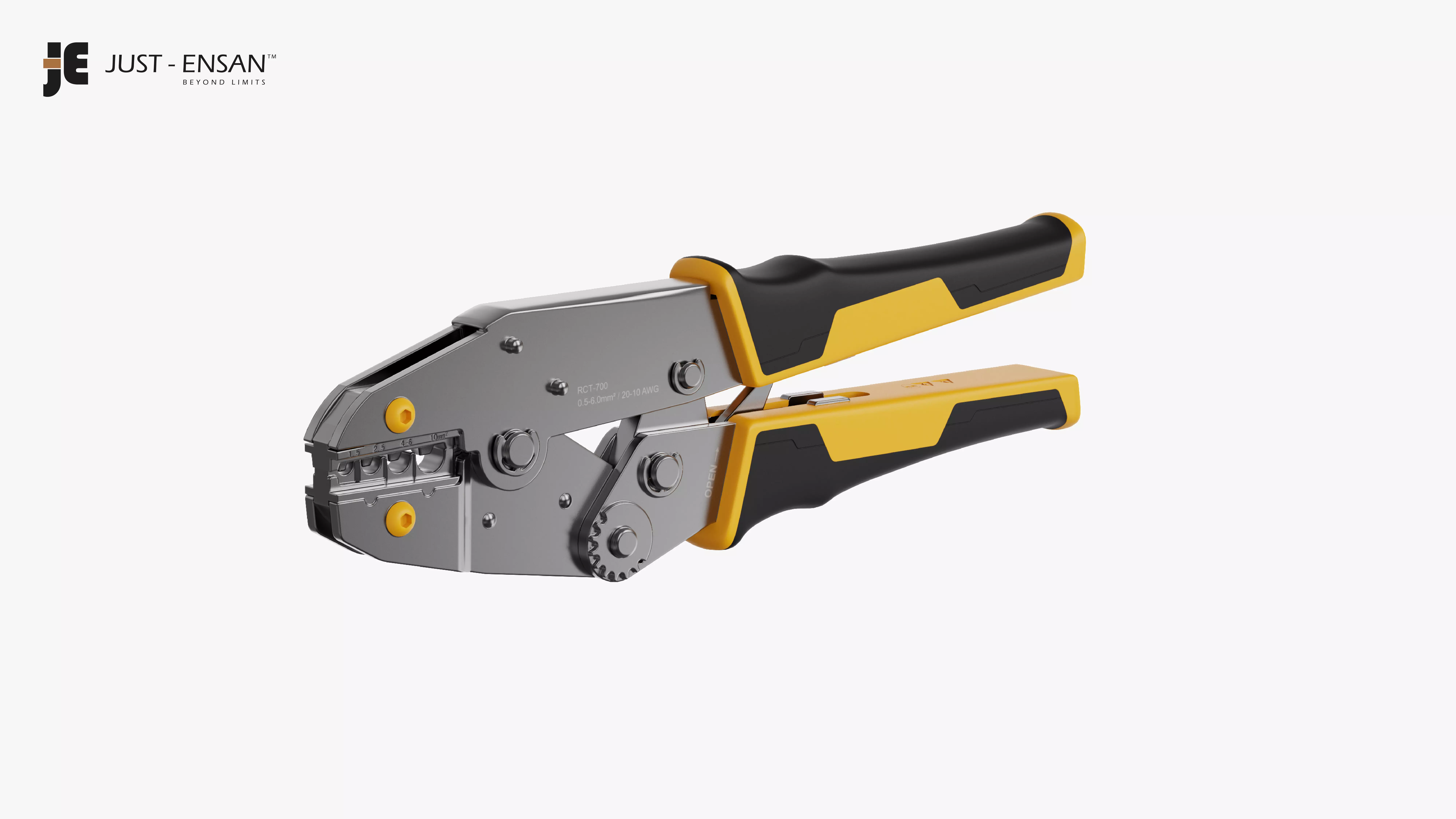 Ratchet Crimping Tool 3D model_6
