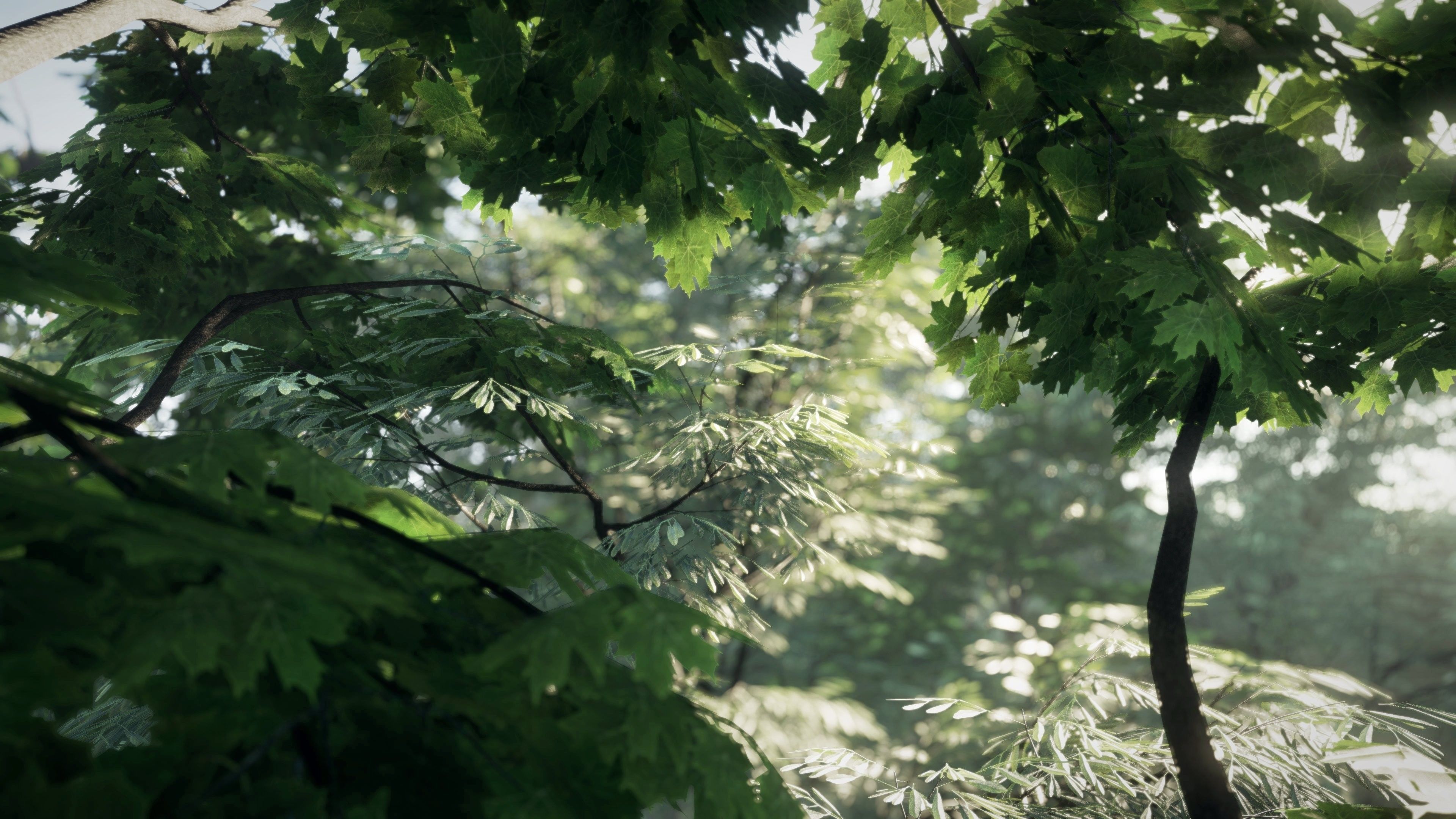 Archmodels for CryEngine vol 1 - trees models and a scene 3D model_7