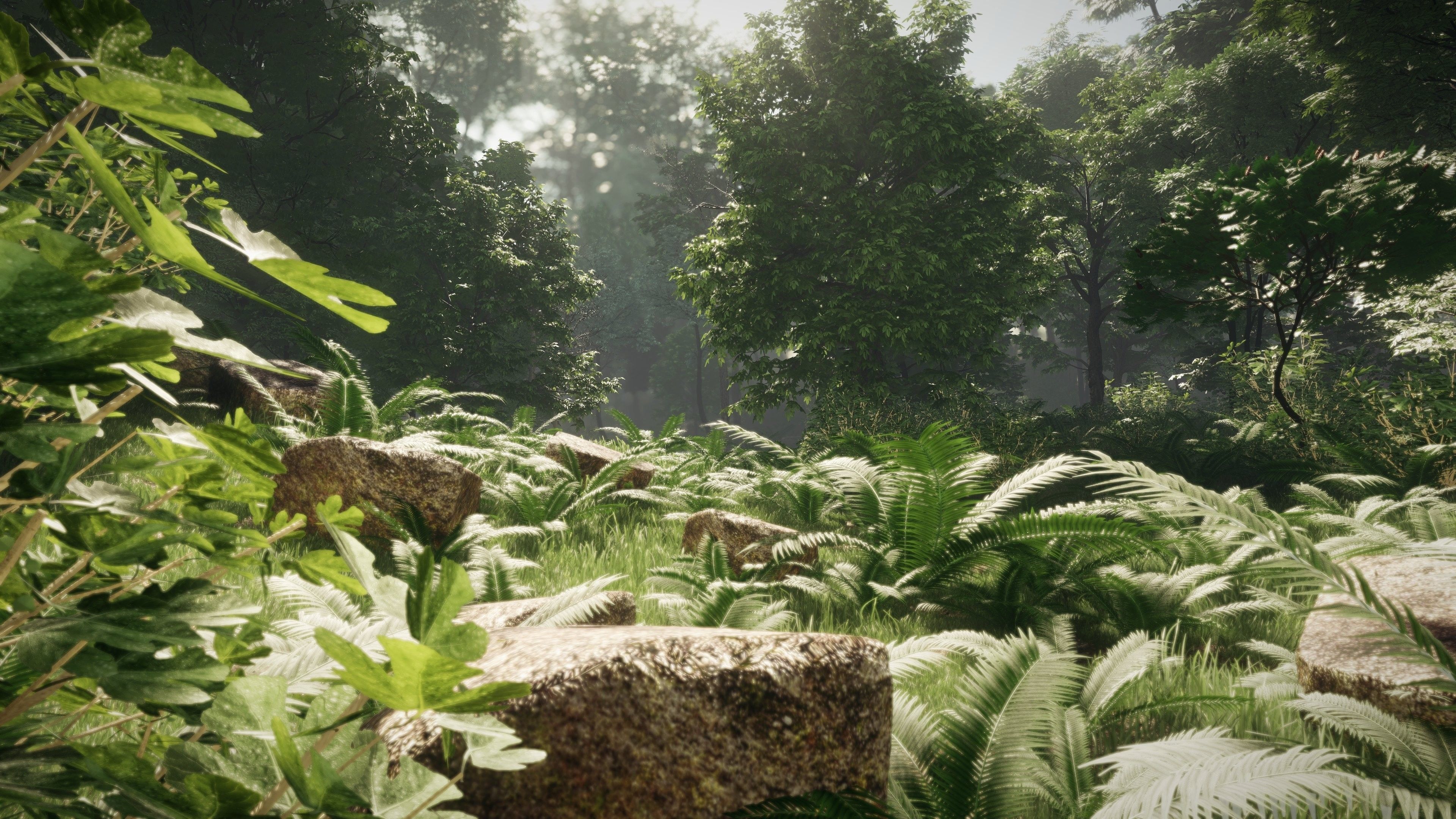 Archmodels for CryEngine vol 1 - trees models and a scene 3D model_1