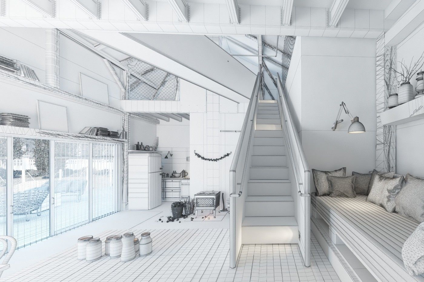 Archinteriors vol 45 - Scandinavian interior scenes 3D model_33