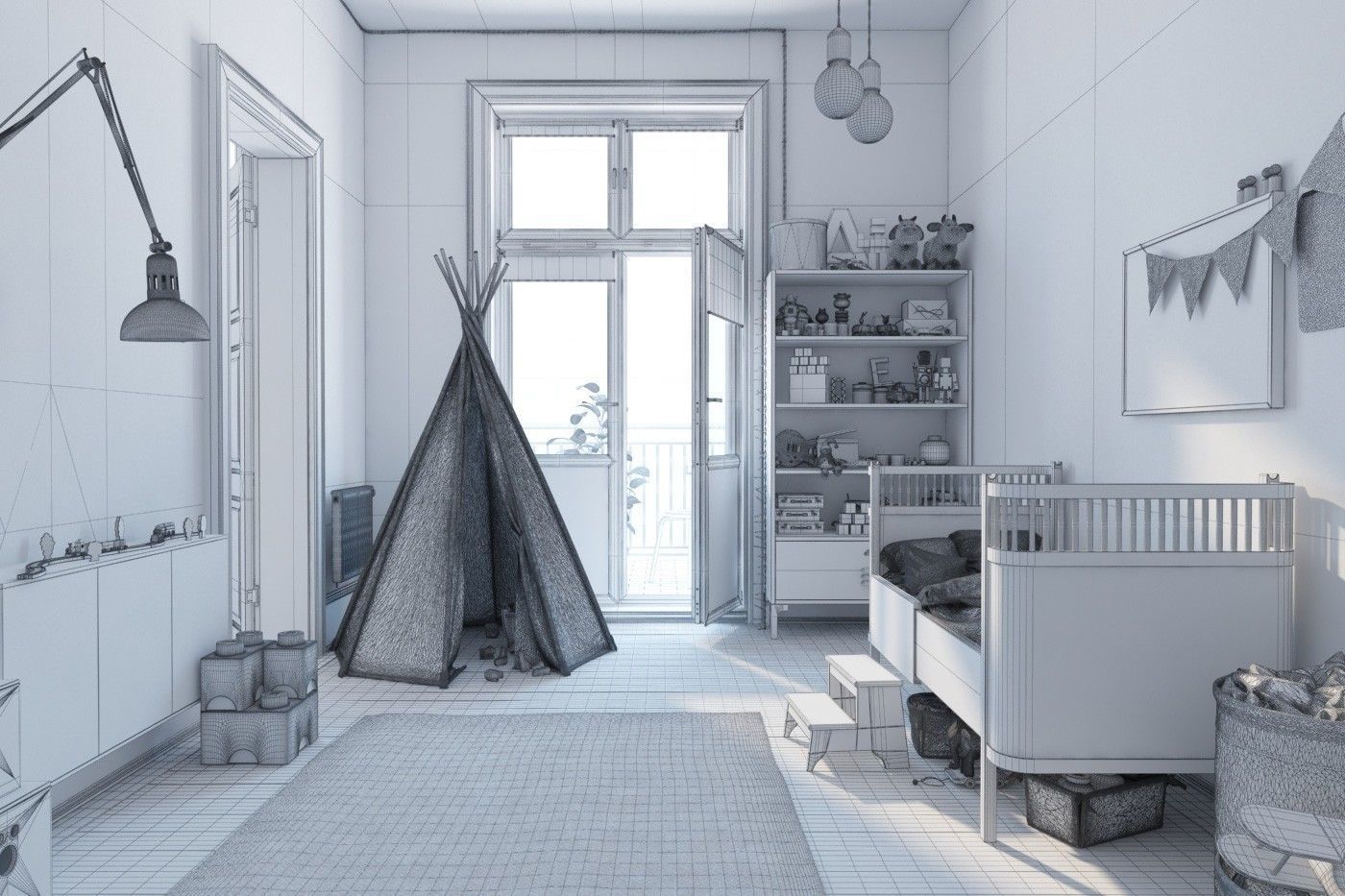 Archinteriors vol 45 - Scandinavian interior scenes 3D model_13