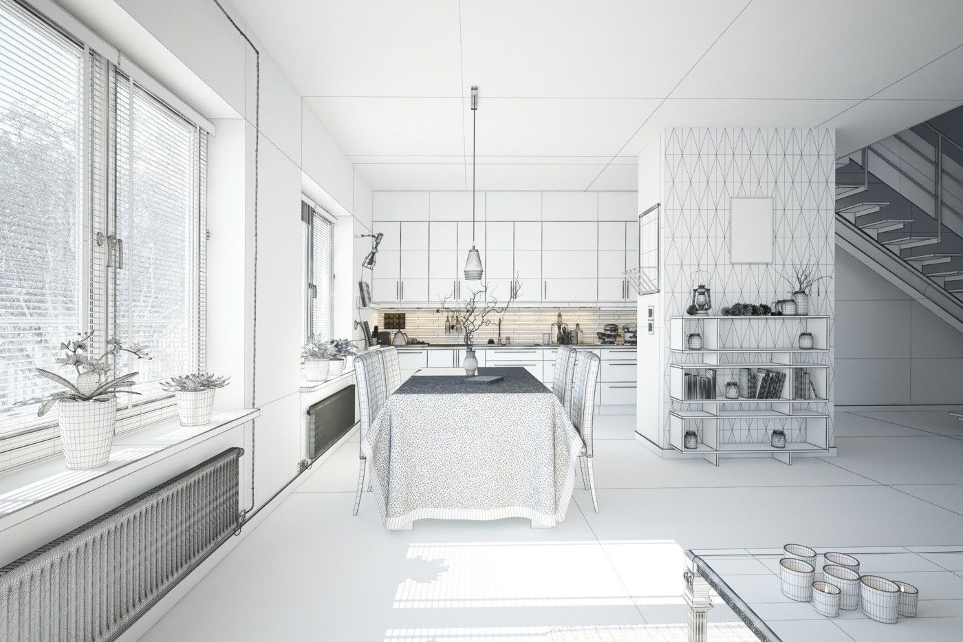 Archinteriors vol 45 - Scandinavian interior scenes 3D model_29