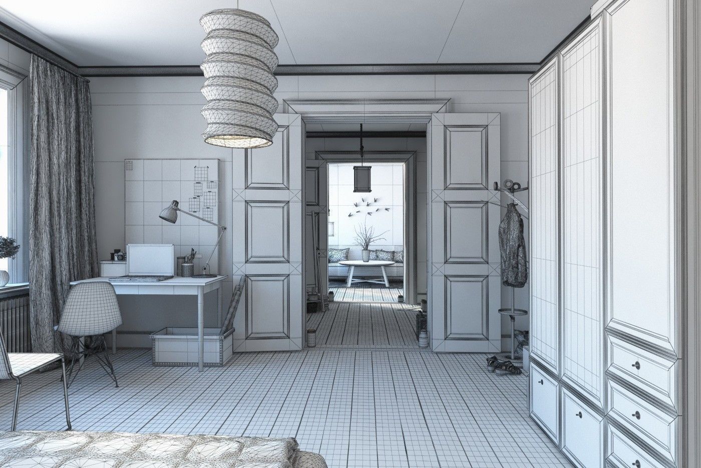 Archinteriors vol 45 - Scandinavian interior scenes 3D model_3