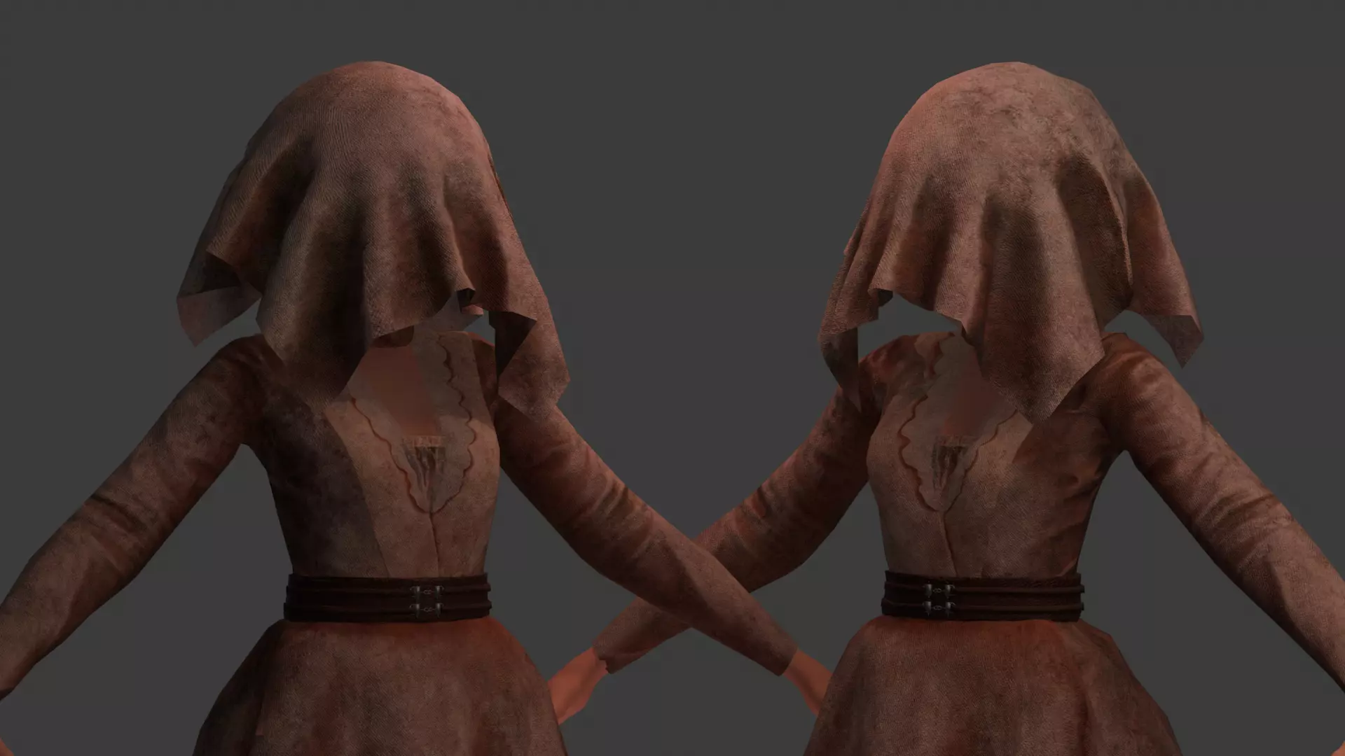 Nurse 3D print model_6