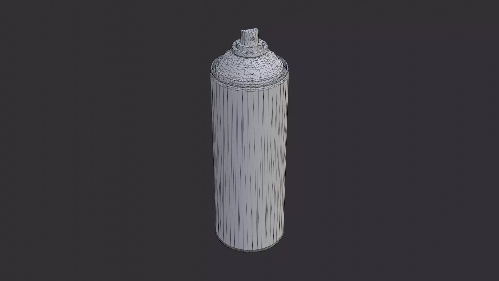 Aerosol Spray Can Asset Low-poly 3D model_7