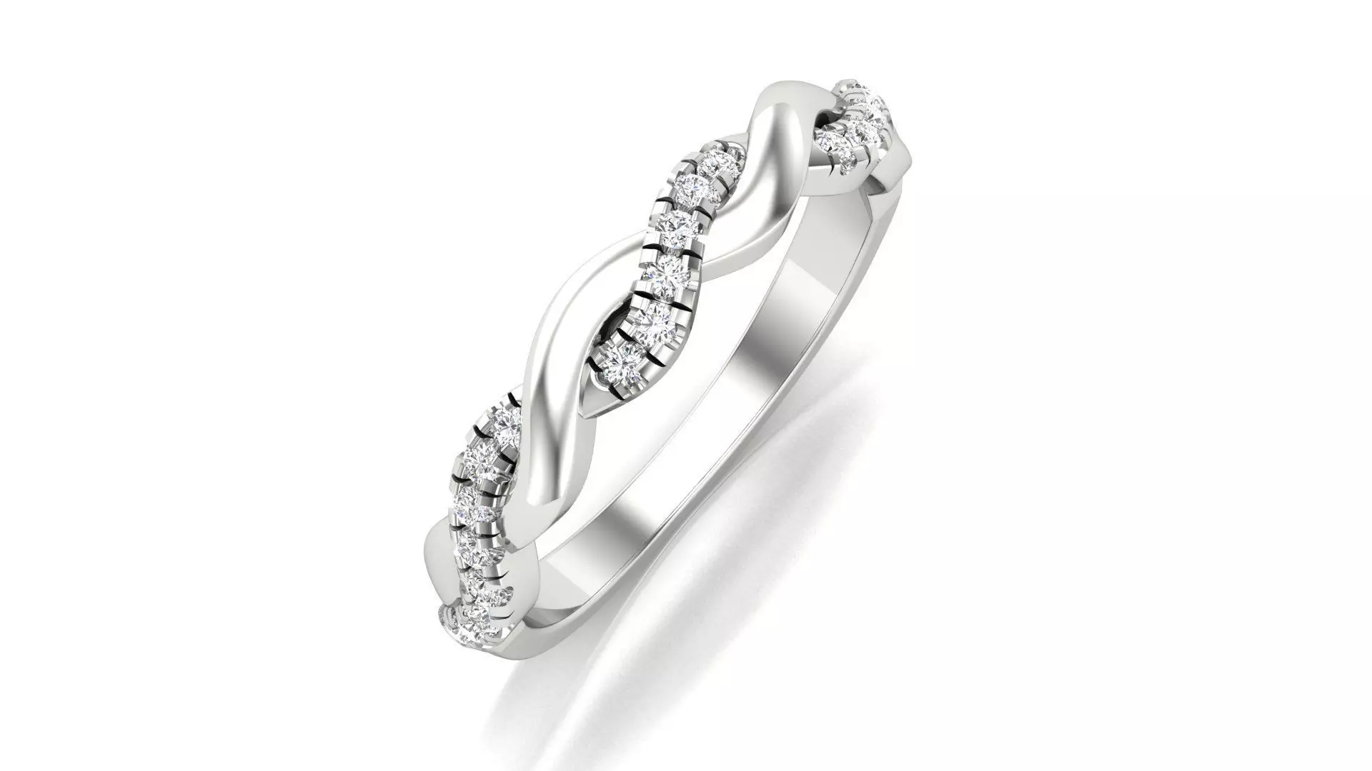 Braid Ring 3D print model