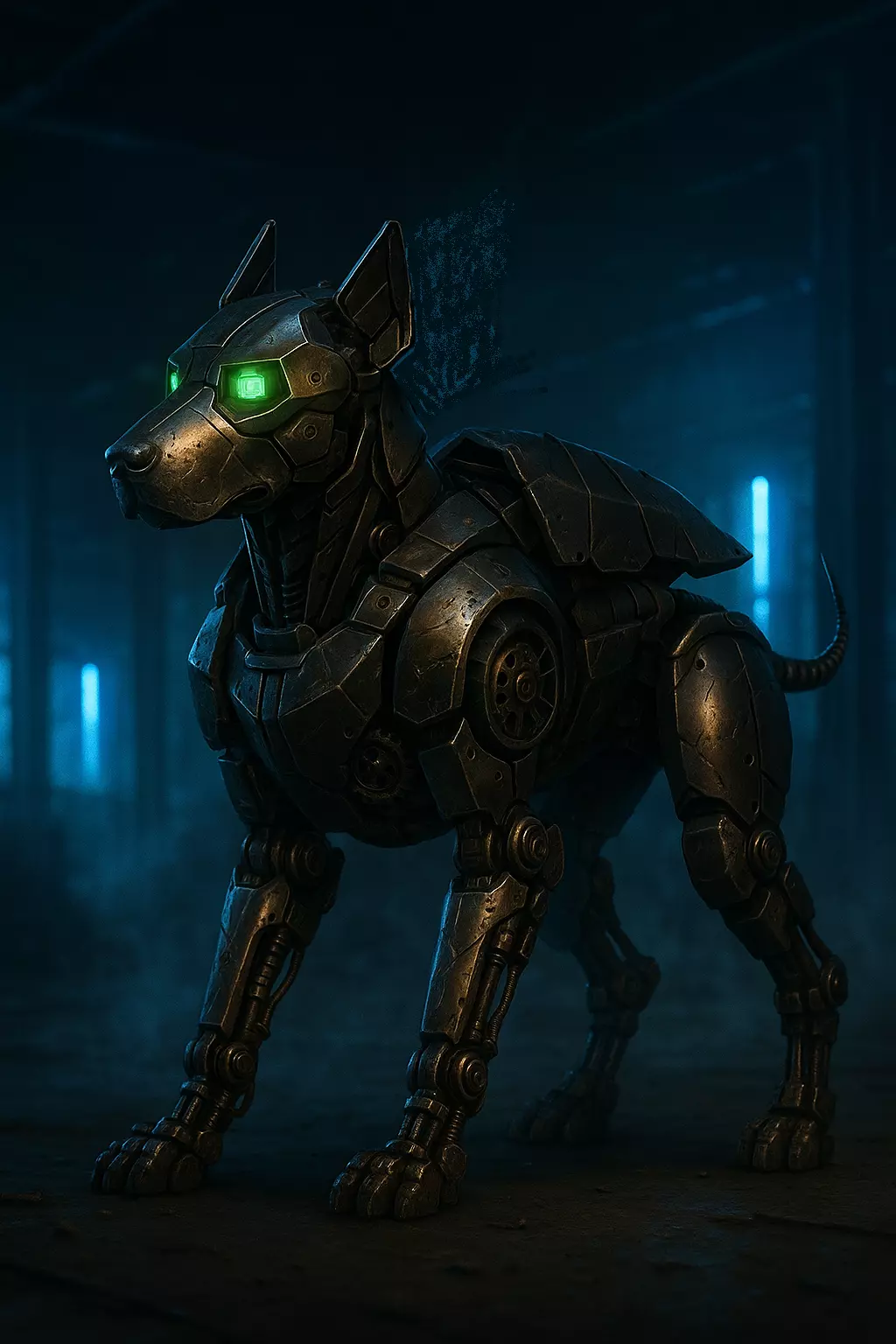 Fahrenheit 451 Mechanical Dog Collectible 3D Printable Model 3D print model_1