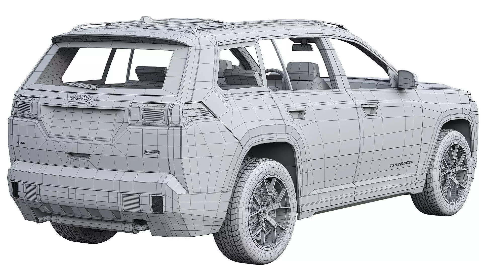 Jeep Cherokee 2026 3D model_8