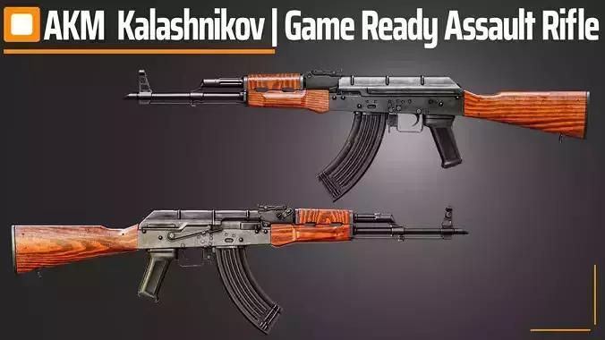 AKM KALASHNIKOV GAME READY ASSAULT RIFLE