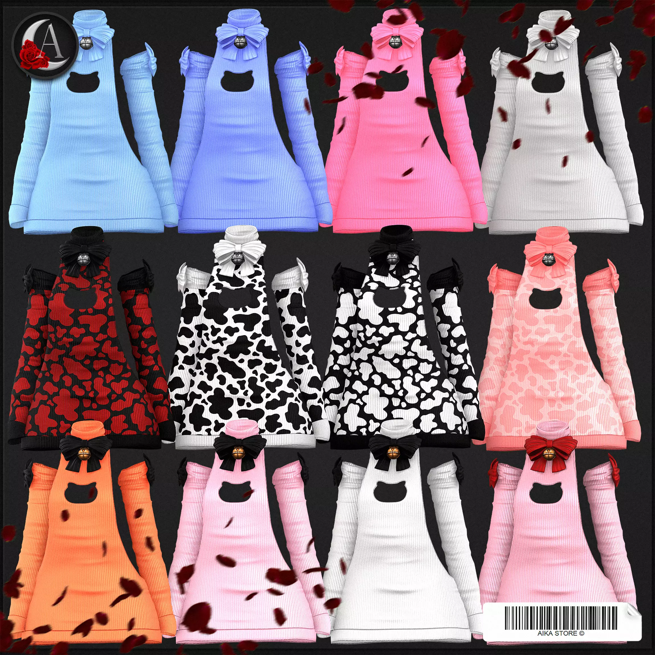 BACKLESS SWEATER Low-poly 3D model_2