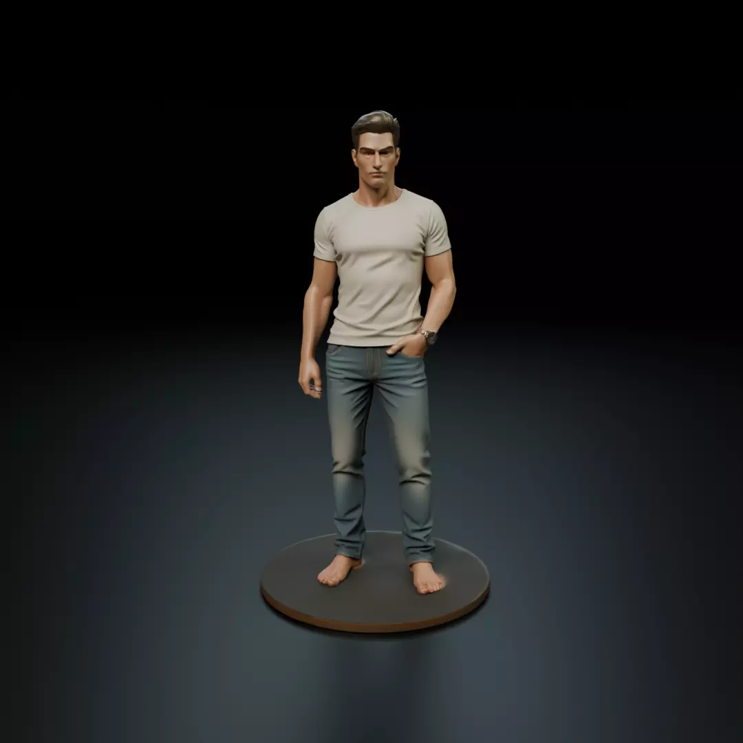 male model 3D print model_16