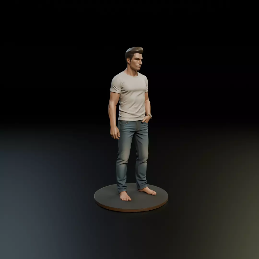 male model 3D print model_12