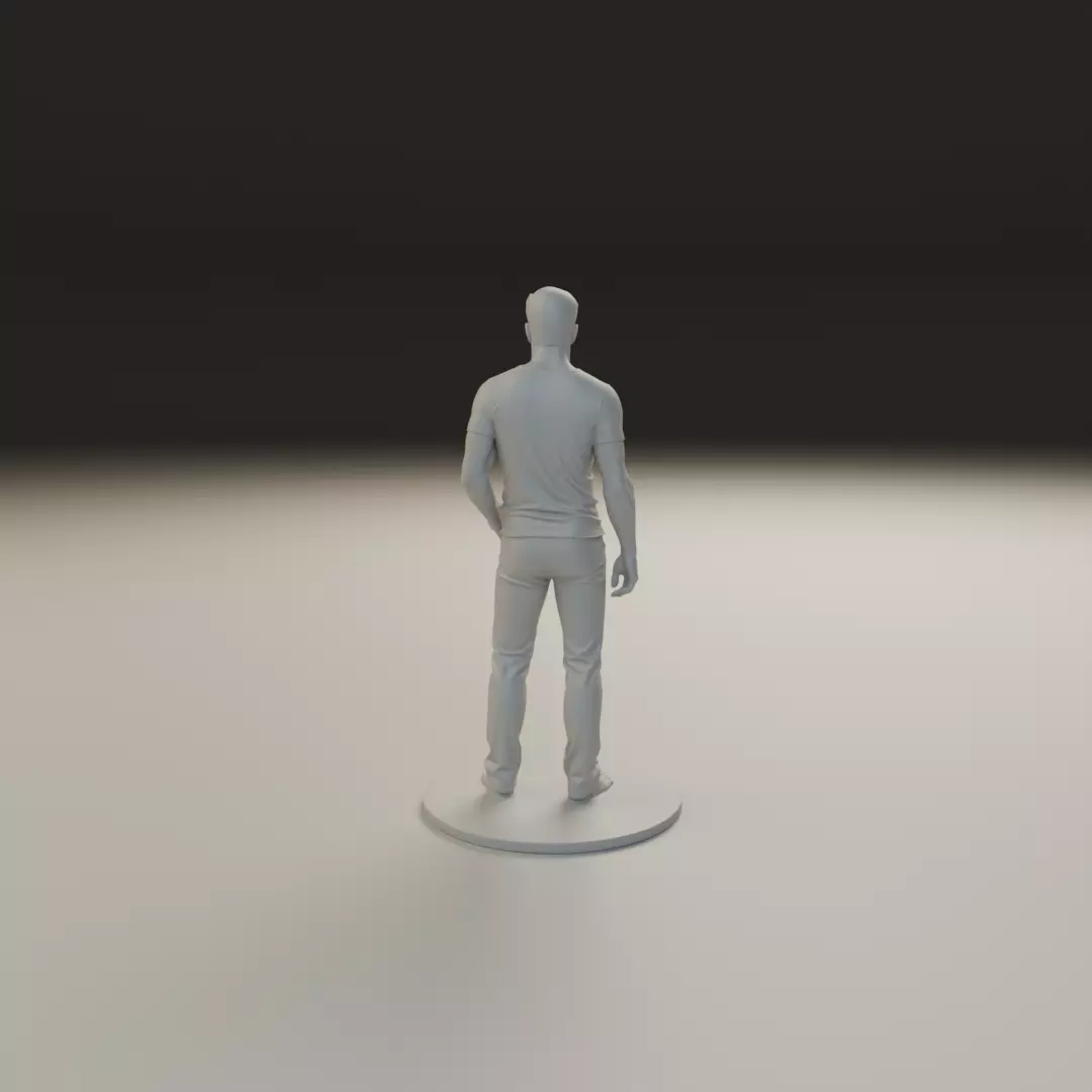 male model 3D print model_5