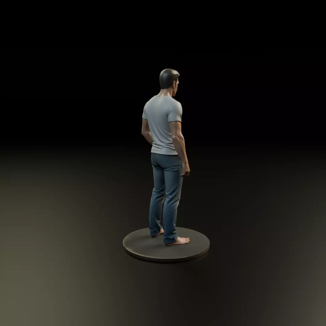 male model 3D print model_14