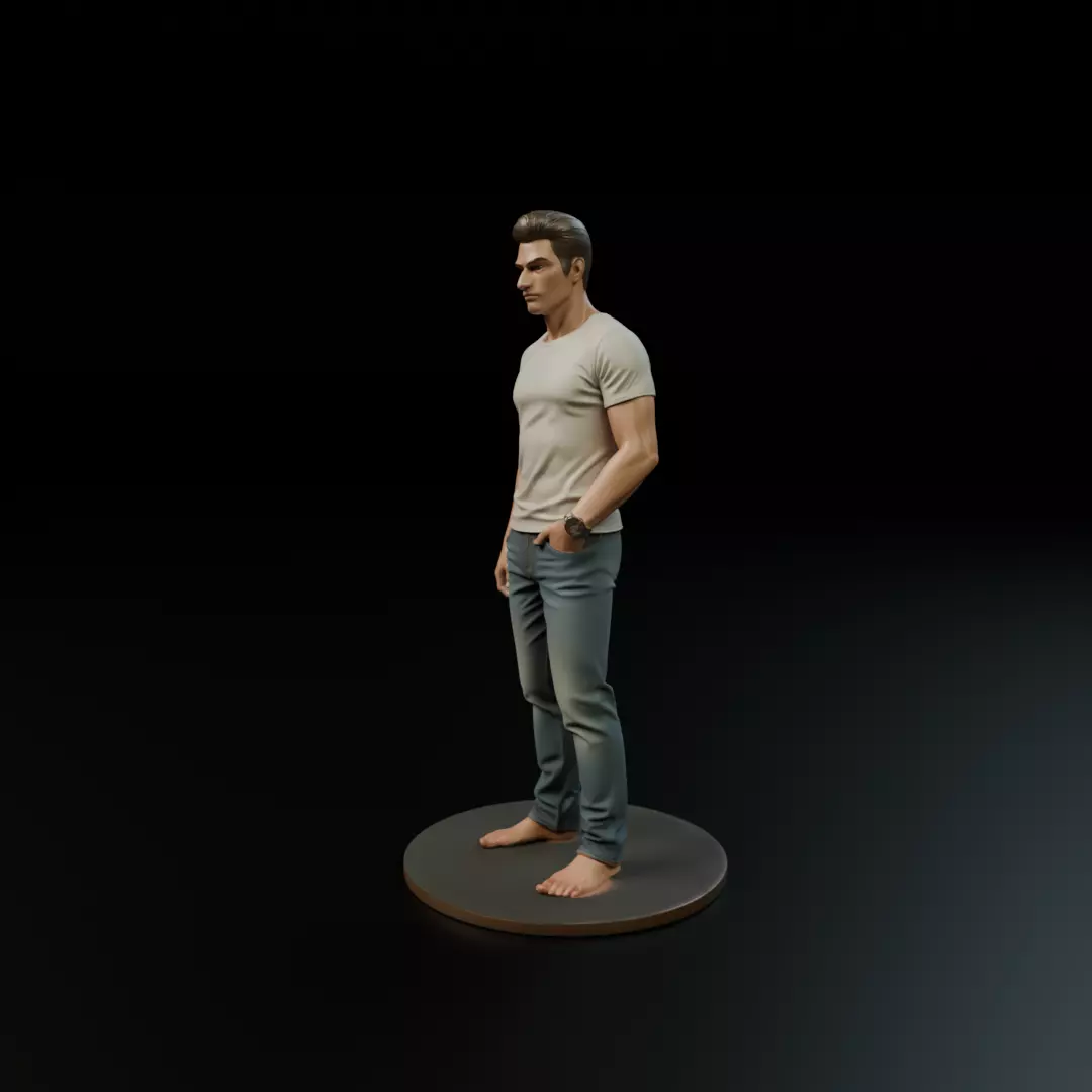 male model 3D print model_10
